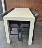 Bartafel met 6 stoelen te koop, Huis en Inrichting, Ophalen
