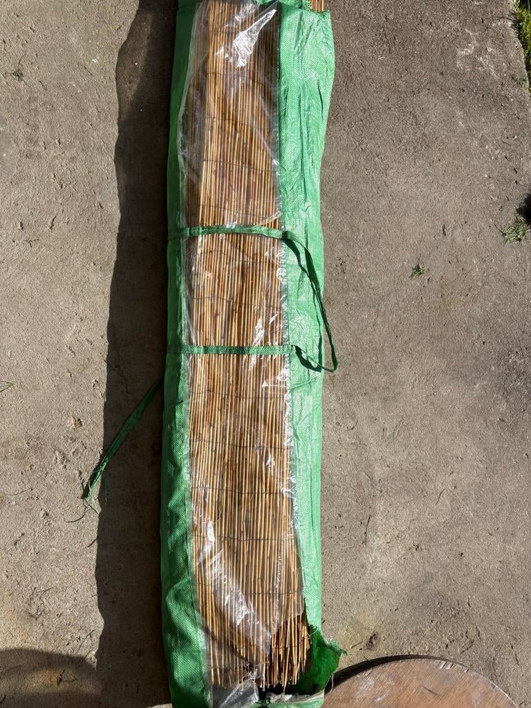 Brise vue en roseau, jamais servi 150 x 500, Jardin & Terrasse, Écrans de jardin, Enlèvement, Comme neuf