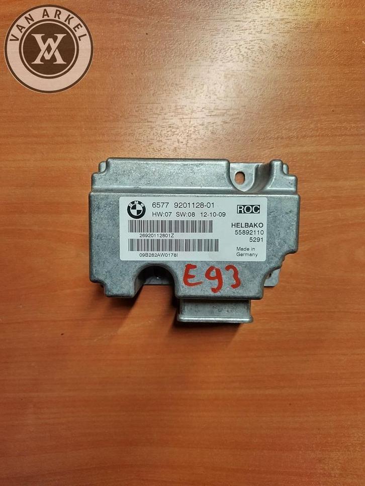 Airbag module E93 9201128, Autos : Pièces & Accessoires, Tableau de bord & Interrupteurs, BMW, Utilisé, Enlèvement ou Envoi