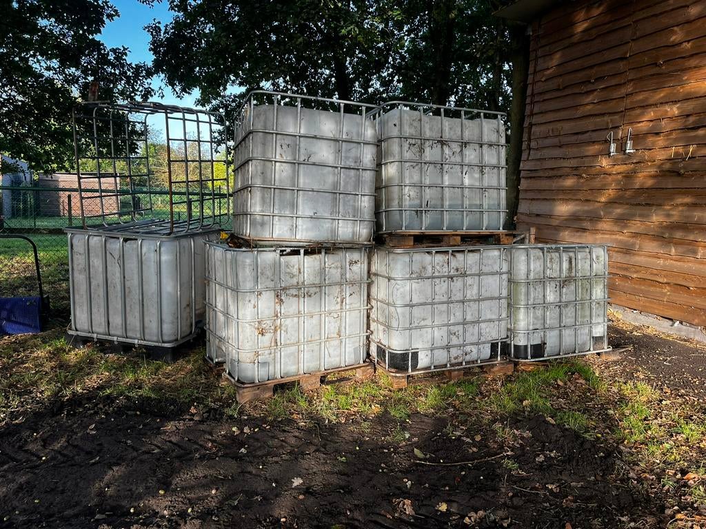 Ibc containers/vaten, Ophalen, Zo goed als nieuw
