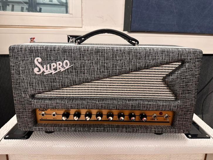 Supro Black Magic Head Jimmy Page /Lenny Kravitz, Musique & Instruments, Amplis | Basse & Guitare, Comme neuf, Enlèvement ou Envoi