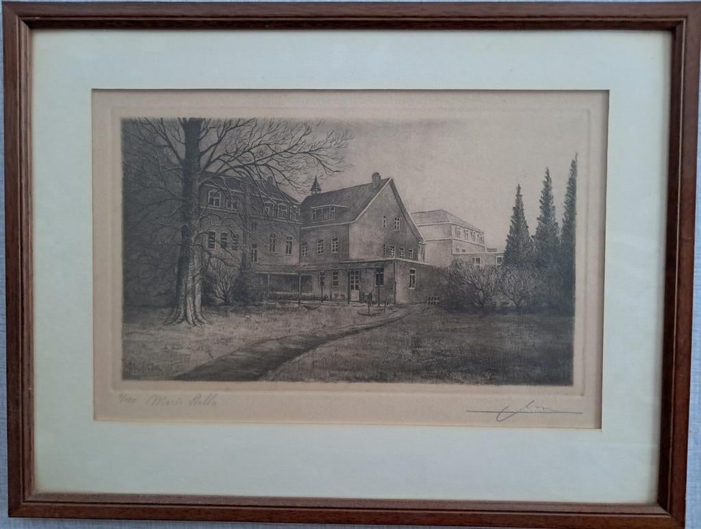 Stella Maris - Albert De Vree ets 7/100, Antiek en Kunst, Kunst | Etsen en Gravures, Ophalen