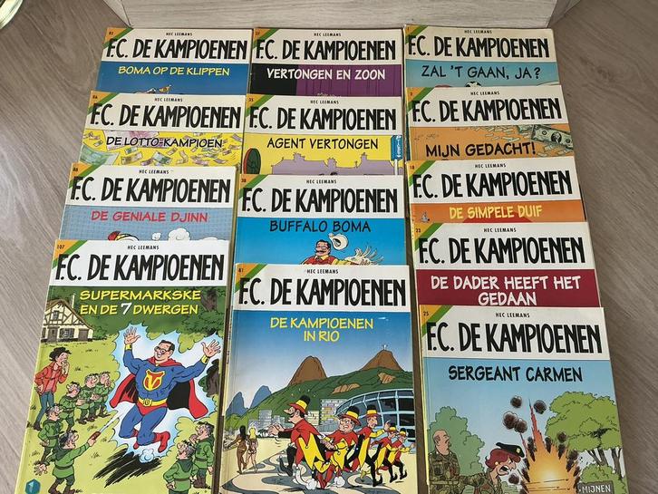 Strips F.C. De Kampioenen, Livres, BD, Utilisé, Enlèvement