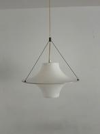 Vintage hanglamp Sky Flyer Yki Nummi voor Orno, Kunststof, Gebruikt, Ophalen of Verzenden, Space age
