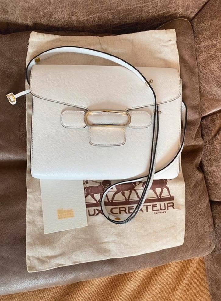 Delvaux crossbody tas, Bijoux, Sacs & Beauté, Sacs | Sacs Femme, Comme neuf, Blanc, Enlèvement