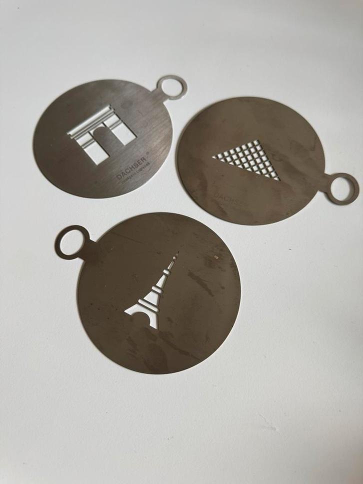 Cacao sjablonen set van 3 ‘Paris’, Maison & Meubles, Cuisine | Ustensiles de cuisine, Comme neuf, Enlèvement ou Envoi