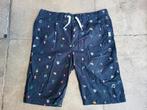 Stoere blauwe short mt 164 (zie foto's), Kinderen en Baby's, Kinderkleding | Maat 164, Ophalen of Verzenden, Zo goed als nieuw