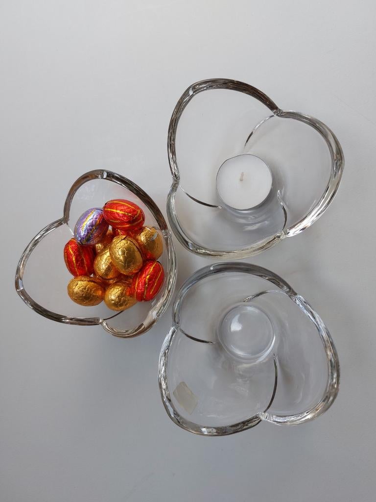 3 theelichthouders / kommetjes Leonardo, Huis en Inrichting, Ophalen, Zo goed als nieuw