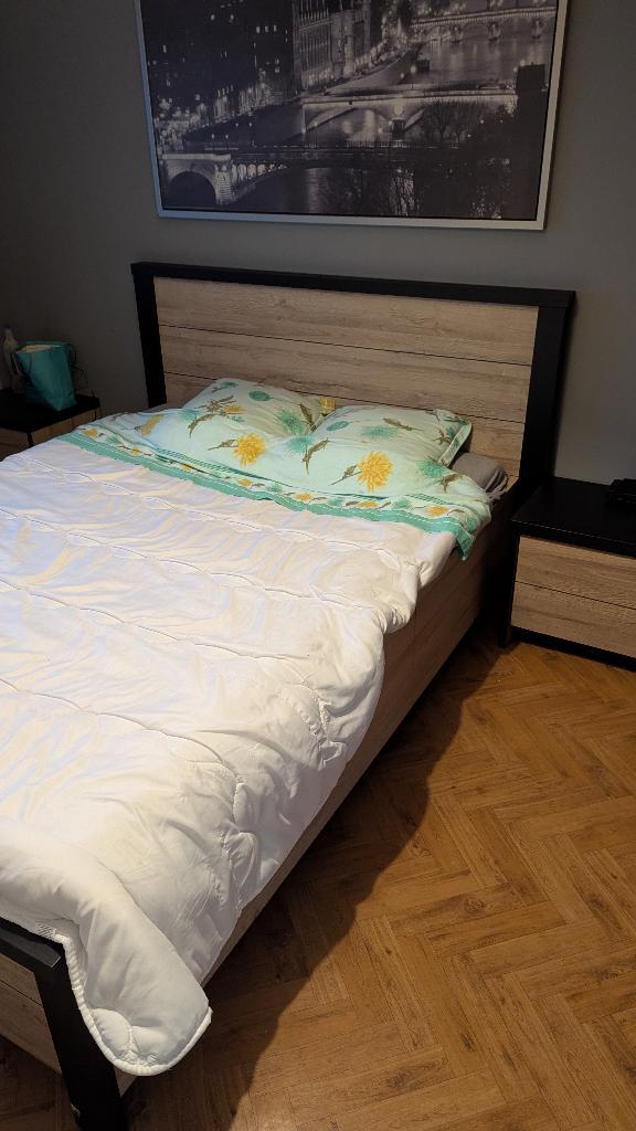 Chambre à coucher Phaedra Chêne clair, Maison & Meubles, Chambre à coucher | Chambres à coucher complètes, Comme neuf, Deux personnes