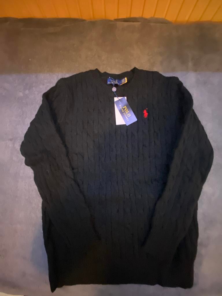 Polo Ralph Lauren sweater - Black, Kleding | Heren, Truien en Vesten, Ophalen of Verzenden, Nieuw, Maat 48/50 (M), Zwart