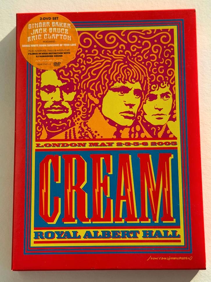 Cream – Royal Albert Hall - London (2-DVD), Cd's en Dvd's, Dvd's | Muziek en Concerten, Gebruikt, Muziek en Concerten, Boxset