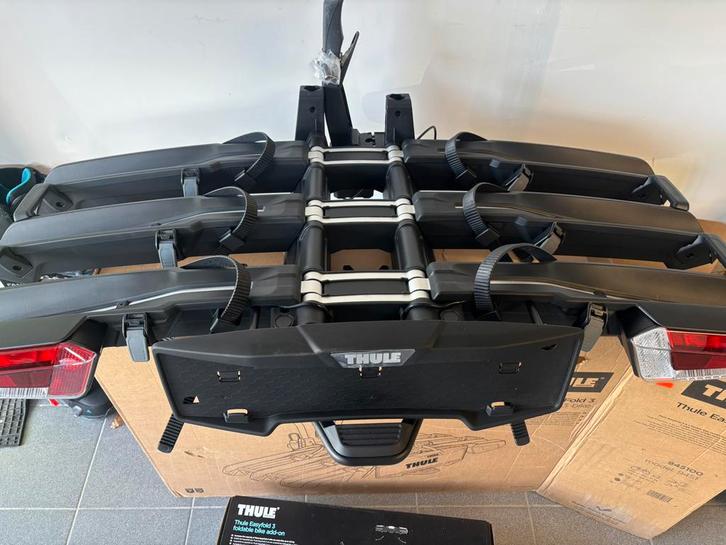 Thule easyfold XT3 + extension, Auto diversen, Fietsendragers, Zo goed als nieuw, Ophalen