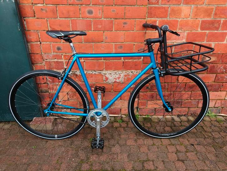 Zo goed als nieuwe single speed fiets te koop!!, Fietsen en Brommers, Fietsen | Heren | Sportfietsen en Toerfietsen, Ophalen
