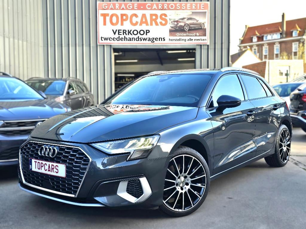 ✔AUDI A3 30TFSi Sport Advanced 2021 Euro6❕ Apps,..., Auto's, Audi, Stof, Bedrijf, 5 deurs, 3 cilinders