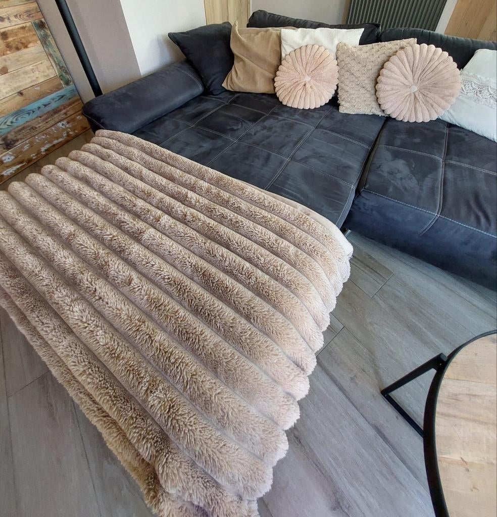 Zetel met chaises longues, Ophalen