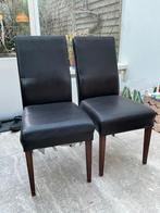 2 chaises, Maison & Meubles, Chaises, Deux, Enlèvement, Utilisé, Cuir