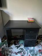 antiek zwart bureau, Huis en Inrichting, Bureaus, Ophalen, Gebruikt, Bureau