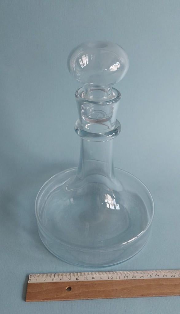 Vintage jaren 70 HOLMEGAARD glazen karaf, Enlèvement