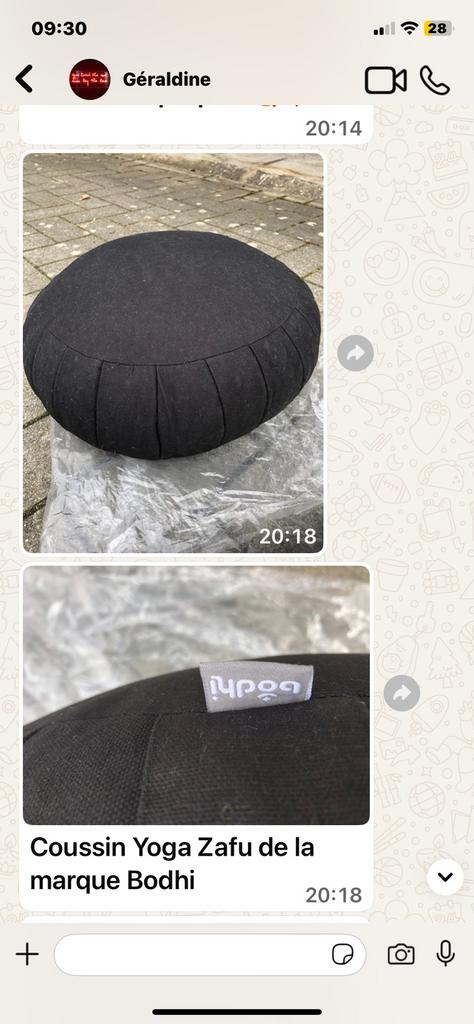 Yogakussens, Ophalen, Zo goed als nieuw