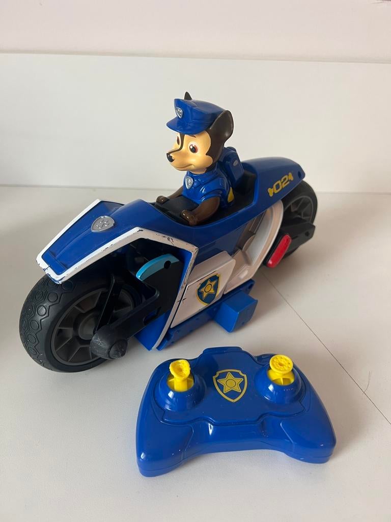 Paw patrol moto electrisch met afstandsbediening, Ophalen of Verzenden, Zo goed als nieuw