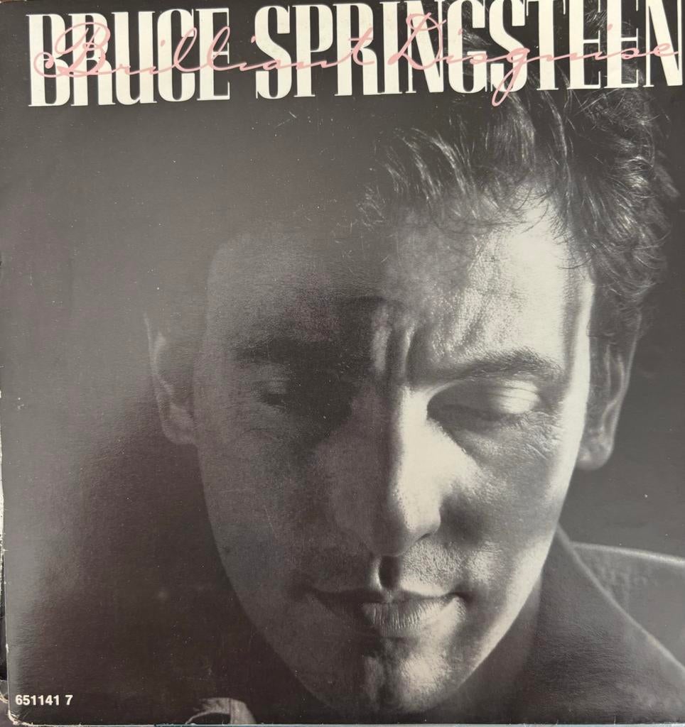 Bruce Springsteen - brilliant diguise - lucky man (7” vinyl), Ophalen of Verzenden, Zo goed als nieuw