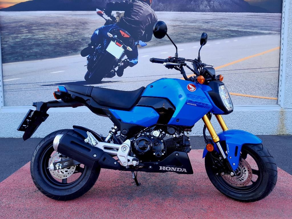 HONDA MSX 125 GROOM Garantie 1 ou 2 ans MOTOSD, Motos, Entreprise, Permis Moto A1 minimum, 1 cylindre, Naked bike