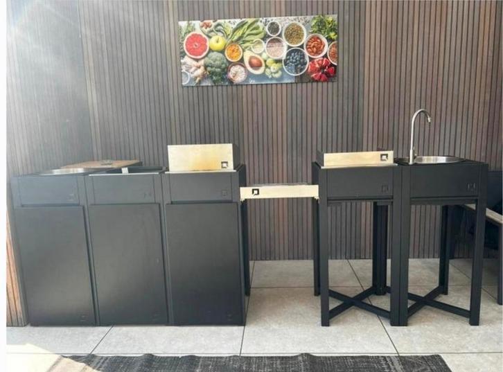 Cuisine modulaire One Q., Jardin & Terrasse, Cuisines extérieures, Gaz, Encastré, Enlèvement