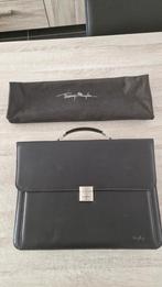 Thierry Mugler aktetas, Zwart, Nieuw, Leer, Ophalen