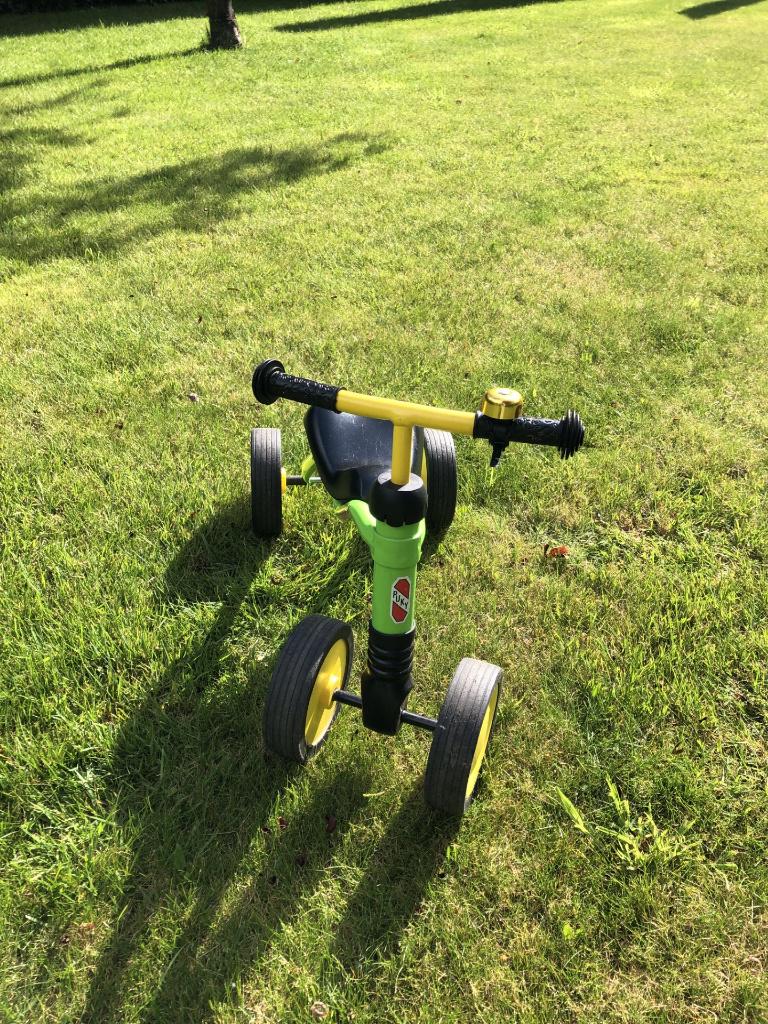 kinderfiets, Ophalen, Zo goed als nieuw