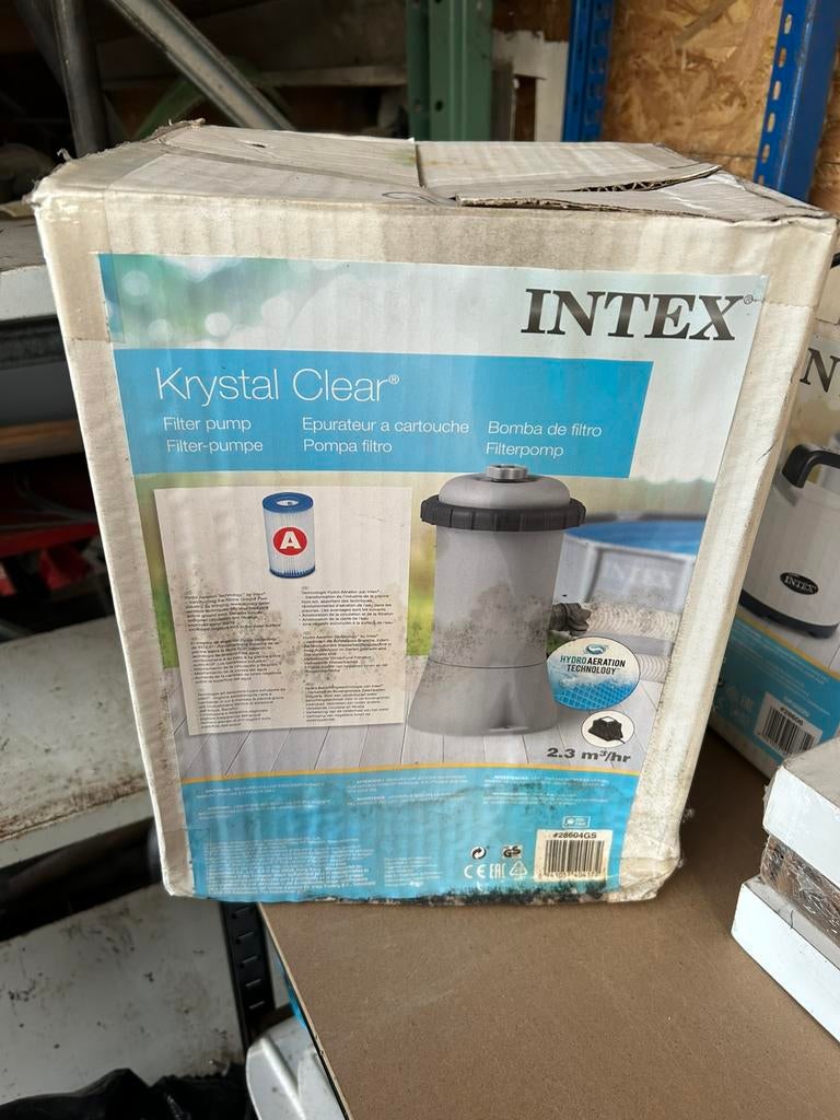 Krystal Clear Intex, Ophalen, Zo goed als nieuw
