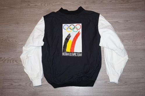 veste vintage de l'équipe olympique belge - taille L, Collections, Articles de Sport & Football, Comme neuf, Enlèvement ou Envoi