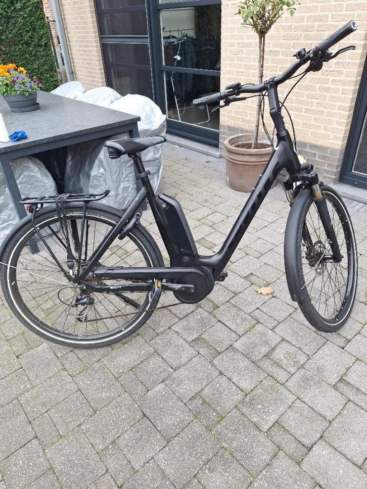 E-bike Scott Sub Tour eRide 10 Unisex Black (DEFECT!!!!), Fietsen en Brommers, Fietsen | Dames | Damesfietsen, Gebruikt, Overige merken