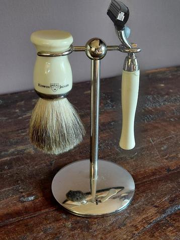 3-delige scheerset Edwin Jagger, Envoi, Neuf, Tout le visage, Soins