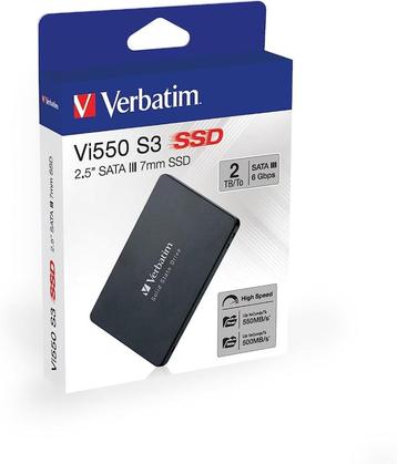 Verbatim Vi550 S3 interne SSD 2 TB SATA III beschikbaar voor biedingen