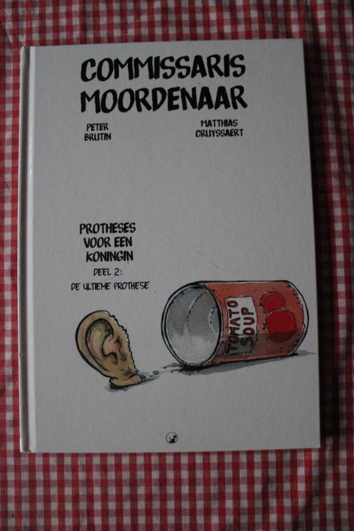 Strip  - DEDICACE - COMMISSARIS MOORDENAAR - DEEL 2 -, Boeken, Stripverhalen, Zo goed als nieuw, Eén stripboek, Ophalen of Verzenden