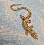 Vintage koperen/bronzen hagedis- lizard  unieke stuk, Ophalen of Verzenden