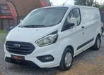 Ford Transit Custom 2.0 TDCi L1H1-3 Plaatsen, Auto's, Bestelwagens en Lichte vracht, Euro 6, Wit, Leder, Particulier