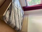 Lit 160x200 avec sommier, Huis en Inrichting, Slaapkamer | Bedden, Ophalen, Gebruikt, Tweepersoons, 200 cm
