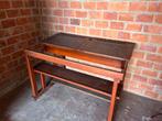 Schoolbank/Lessenaar Vintage, Huis en Inrichting, Ophalen, Gebruikt