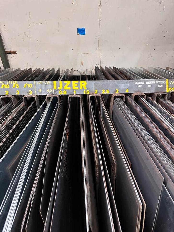 Ijzer, cortenstaal, alu traanplaat, inox plaat op maat, Doe-het-zelf en Bouw, Metalen, Zo goed als nieuw, IJzer, Ophalen