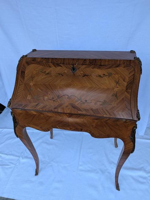 Secrétaire bureau style Louis XV, Antiek en Kunst, Antiek | Meubels | Tafels, Ophalen