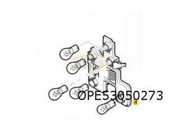Opel Vectra B (2/99-4/02) Achterlichtfitting Links OES! 9119
