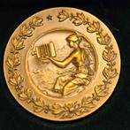 1983 Antwerpen Medaille Gemeenschapsminister v Cultuur, Ophalen of Verzenden, Brons