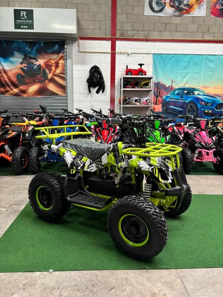 Ultra Motocross 1000W 48V Lime Elektrische Kinderquad Accu, Kinderen en Baby's, Speelgoed | Buiten | Accuvoertuigen, Nieuw, Ophalen of Verzenden