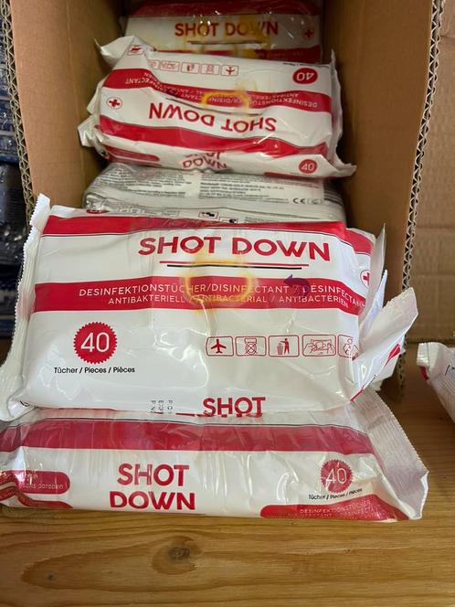 Antibacteriële desinfecterende servetten (24x40 doekjes), Huis en Inrichting, Schoonmaakartikelen, Ophalen of Verzenden