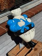 Grote TRUCK DRIVER mascotte pop, Ophalen, Gebruikt, Reclamebord