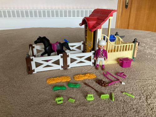 Playmobil Arabier met paardenbox, 5-12 jaar complete set, Kinderen en Baby's, Speelgoed | Playmobil, Zo goed als nieuw, Complete set