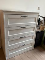 Witte ladekast, Huis en Inrichting, Ophalen, 100 tot 150 cm, 50 tot 100 cm, Zo goed als nieuw