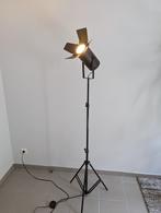 Vloerlamp met barn doors, Enlèvement ou Envoi, 150 à 200 cm, Utilisé, Métal