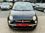 Fiat 500 benzine 83.000km 1j Garantie, Zwart, Leder, Bedrijf, Handgeschakeld